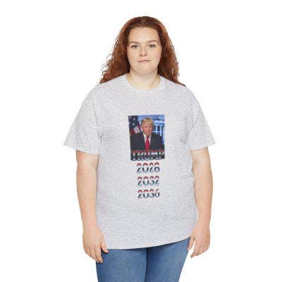 Unisex Heavy Cotton Tee, Politics, Trump, Elections, Gifts