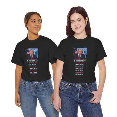 Unisex Heavy Cotton Tee, Politics, Trump, Elections, Gifts